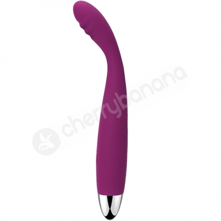 Svakom Cici Slim & Flexible Purple G-Spot Vibrator With Bendable Head