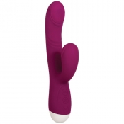 Evolved Double Tap Red Dual Tapping G-Spot & Clit Dual Orgasm Vibrator