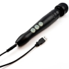 Doxy Rechargeable Die Cast 3R Matte Black Vibrating Massager Wand