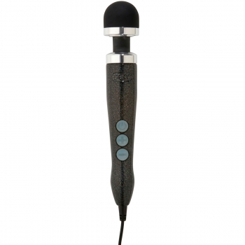 Doxy Number 3 Disco Black Die Cast Vibrating Massager Wand