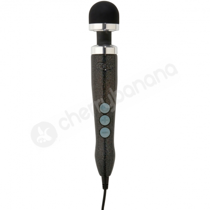 Doxy Number 3 Disco Black Die Cast Vibrating Massager Wand