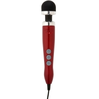 Doxy Number 3 Red Die Cast Vibrating Massager Wand