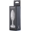 Doxy Ribbed Aluminium Butt Plug