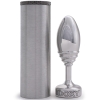 Doxy Ribbed Aluminium Butt Plug