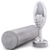 Doxy Ribbed Aluminium Butt Plug