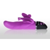 Trio Of Hearts Purple Lush Butterfly Vibrator