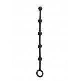 Easytoys Black Small Ribbed Anal Beads