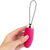 Svakom Elva Red Silicone Vibrating Bullet Egg With Remote Control