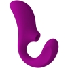 Lelo Enigma Deep Rose Sonic Wave Clitoral G-Spot Vibrator