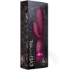 Rocks Off Every Girl Burgundy Rabbit Vibrator