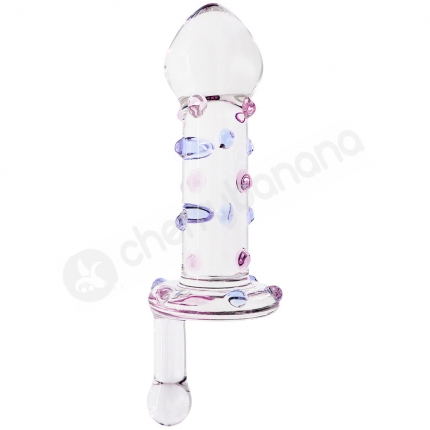 Crystal Pleasures Glass Maximum Sensation Butt Plug Crystal Pleasures Glass Maximum Sensation Butt Plug