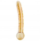 Crystal Pleasures Glass Honey Treat Double Fantasy Dildo