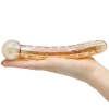 Crystal Pleasures Glass Honey Treat Double Fantasy Dildo