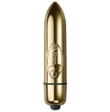 Rocks Off RO-80 Single Speed Champagne Gold Bullet Vibrator
