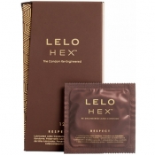 Lelo Hex Condoms Respect XL Size 12 Pack