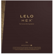 Lelo Hex Condoms Respect XL Size 36 Pack