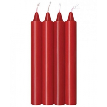 Make Me Melt Red Drip Candles 4 Pack