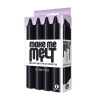 Make Me Melt Black Drip Candles 4 Pack