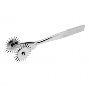 Sinister Steel Naughty Duo 2 Wheel Spiked Pleasure Pinwheel