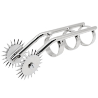 Sinister Steel Finger 2 Wheel Spiked Pleasure Pinwheel