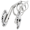 Sinister Steel Finger 2 Wheel Spiked Pleasure Pinwheel