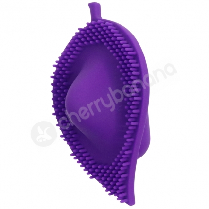 Cherry Banana Purple Vibrating Love Leaf Stimulator