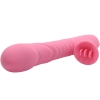 Cherry Banana Pink Seduction Thrusting Rabbit Vibrator