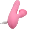 Cherry Banana Pink Seduction Thrusting Rabbit Vibrator