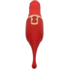 Cherry Banana Double Lover 7 Speed Spiro Tip Vibrator