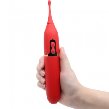 Cherry Banana Double Lover 7 Speed Spiro Tip Vibrator