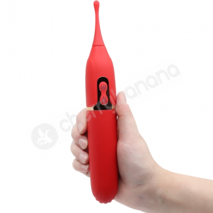 Cherry Banana Double Lover 7 Speed Spiro Tip Vibrator