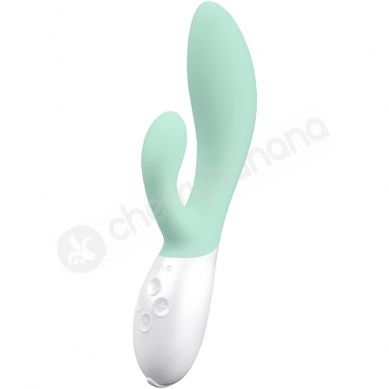 Lelo Ina 3 Seaweed 10 Function Powerful Rabbit Vibrator