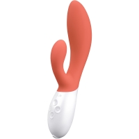 Lelo Ina 3 Coral 10 Function Powerful Rabbit Vibrator