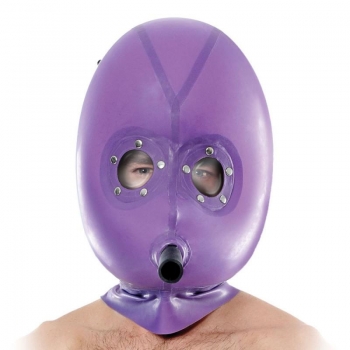 Fetish Fantasy Extreme Inflatable Latex Gas Mask