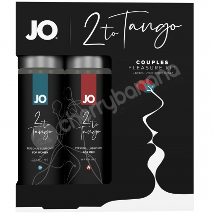 JO 2 To Tango Cooling & Warming Couples Lube Kit