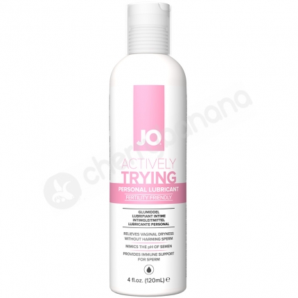 JO Actively Trying Personal Lubricant 120ml JO Actively Trying Personal Lubricant 120ml