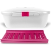 Joyboxx White/Pink Hygienic Sex Toy Storage Box