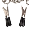 Cherry Banana Silver Nipple Clamps With Chain