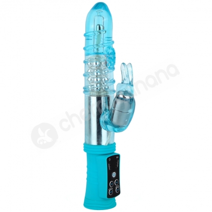 Cherry Banana Passion Wave 22 Function Blue Rabbit Vibrator