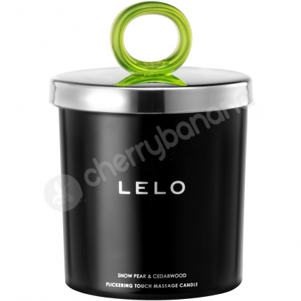 Lelo Snow Pear & Cedarwood Massage Candle 150g