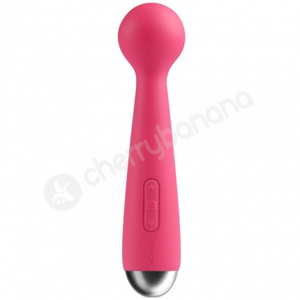 Mini Emma Red Powerful Silicone Small Wand Vibrator