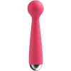 Mini Emma Red Powerful Silicone Small Wand Vibrator