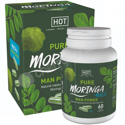 Pure Moringa Natural Libido Capsules For Men 60 Pack