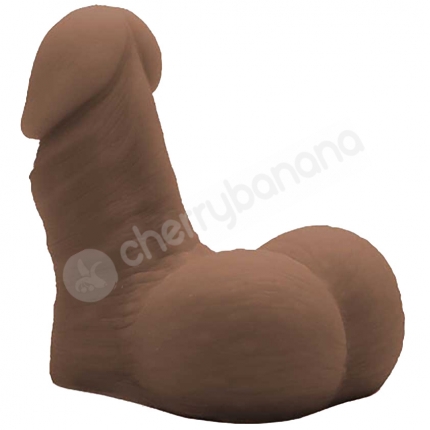 Mr. Limpy 4" Small Dark Packing Dildo Mr. Limpy 4" Small Dark Packing Dildo