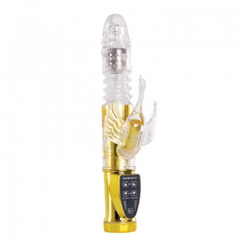 Wyld Vibes Gold Deep Stroker Swan Thrusting Vibrator