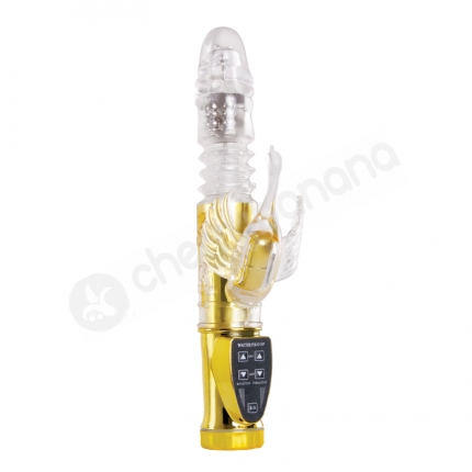 Wyld Vibes Gold Deep Stroker Swan Thrusting Vibrator