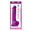 Colours Pleasures Purple 8" Dildo