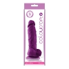 Coloursoft Purple 5'' Soft Dildo