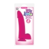 Jelly Rancher Pink 8" Smooth Rider Dong