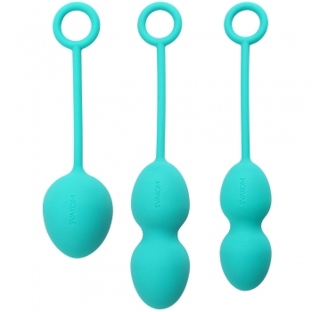 Svakom Nova Green Silicone Kegel Exercise Balls 3pk